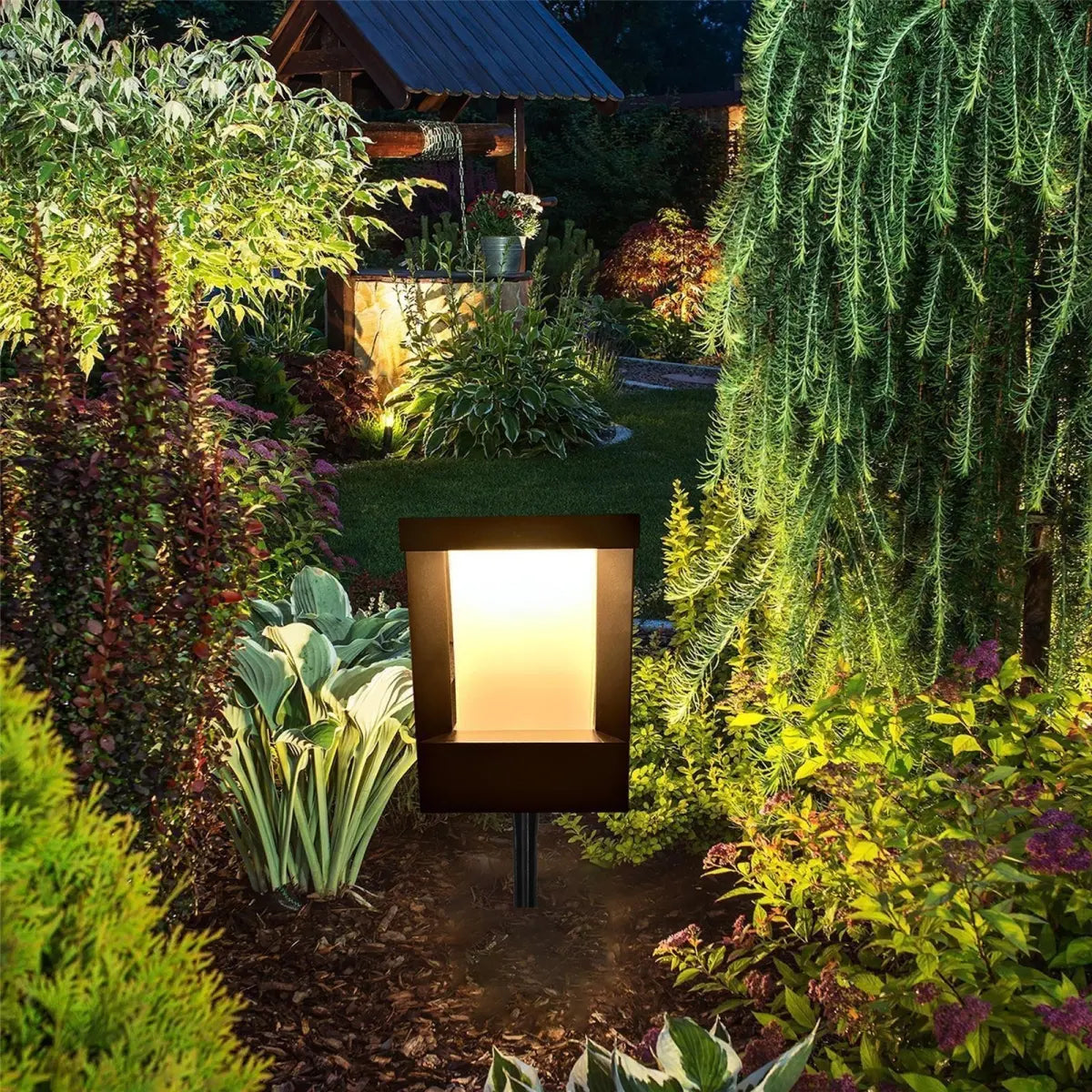 BORNEO Lámpara solar 2 en 1