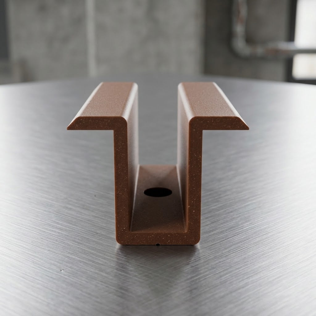 INTERMEDIATE marrone (RAL 8007) COLORED CLAMPS