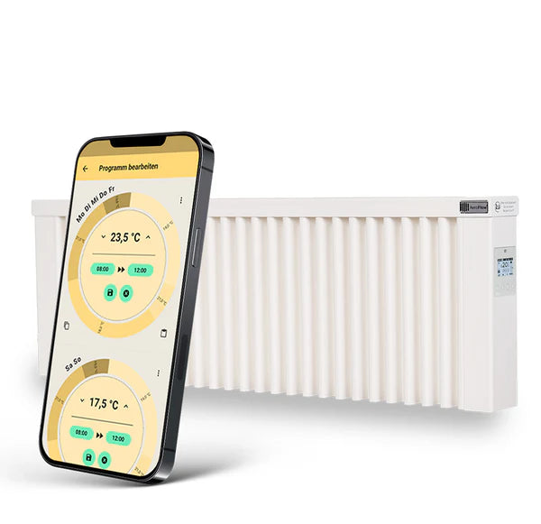 Thermotec AeroFlow® Calefacción eléctrica Slim 1200 con FlexiSmart Pro