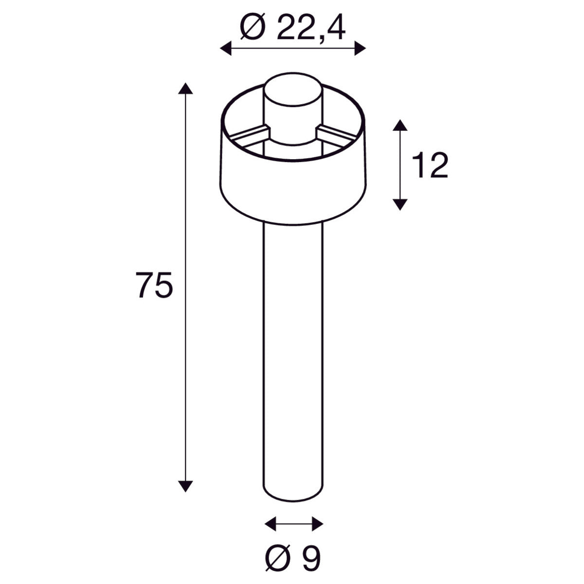 PHOTONI CYL POLE 75