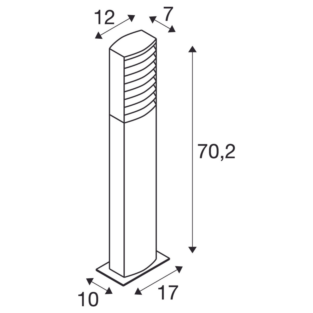 RASTERLYS POLE 70