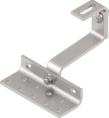 Roof hooks 32mm battens - 3-way adjustable