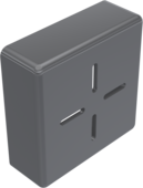 TAPON PERFIL 40X40 MM PA